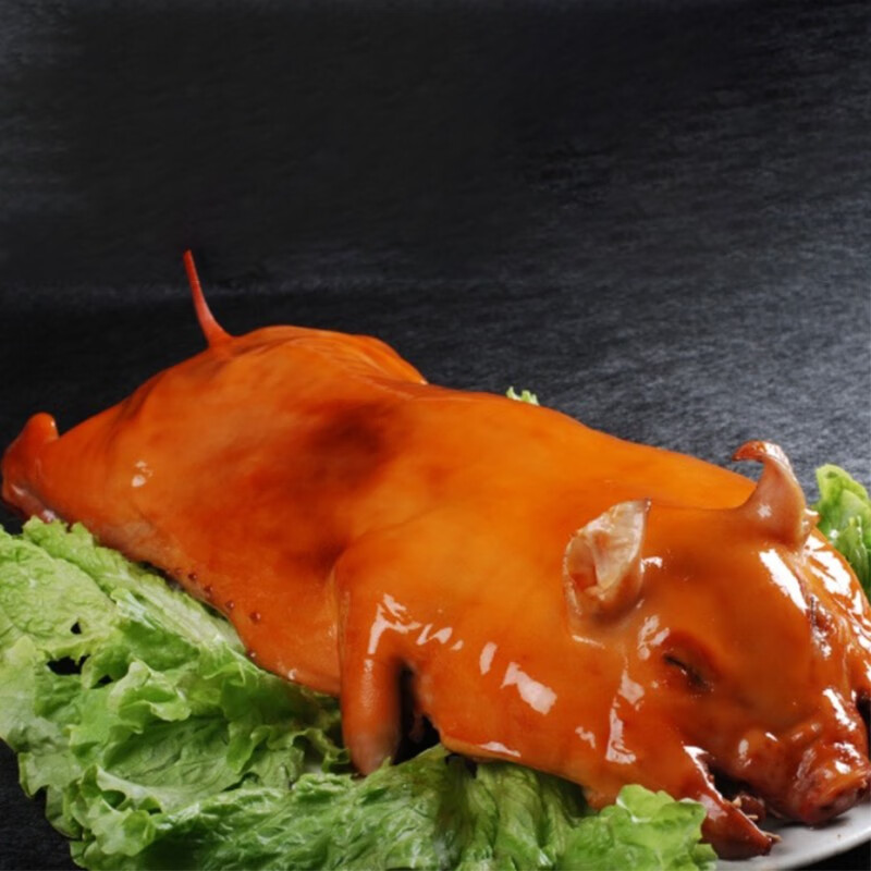 邓祖现烤乳猪新鲜整只四川特产 脆皮烤乳猪美食春节佳品年货礼盒装