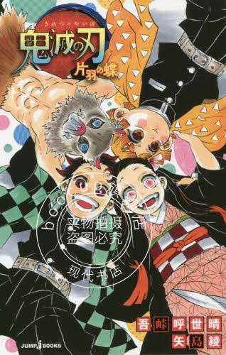 现货 进口日文 小说 鬼灭之刃 片羽之蝶 鬼滅の刃 片羽の蝶