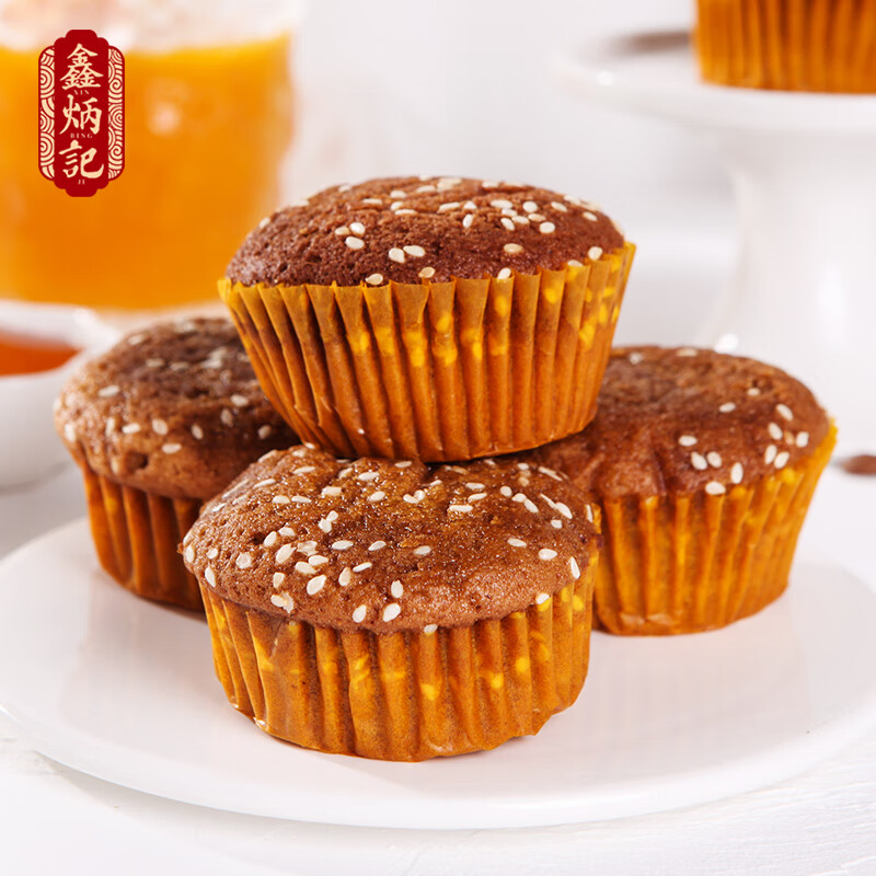 鑫炳记山西特产蜂蜜枣糕小吃早餐 食品传统糕点 休闲零食 蜂蜜枣糕750g/箱