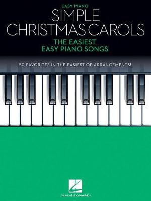 【预订】simple christmas carols: the easiest