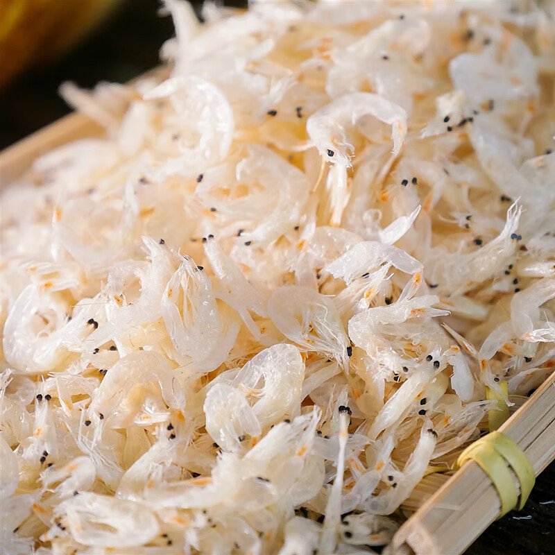 魚(yú)臻多廣西北海特產(chǎn)蝦皮500g海鮮金鉤海米蝦米淡干新鮮蝦干海米即 淡干海蝦皮250克*2罐500g
