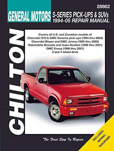 预订 Chevrolet S-Series Pick-ups & SUVs ‘94-‘05