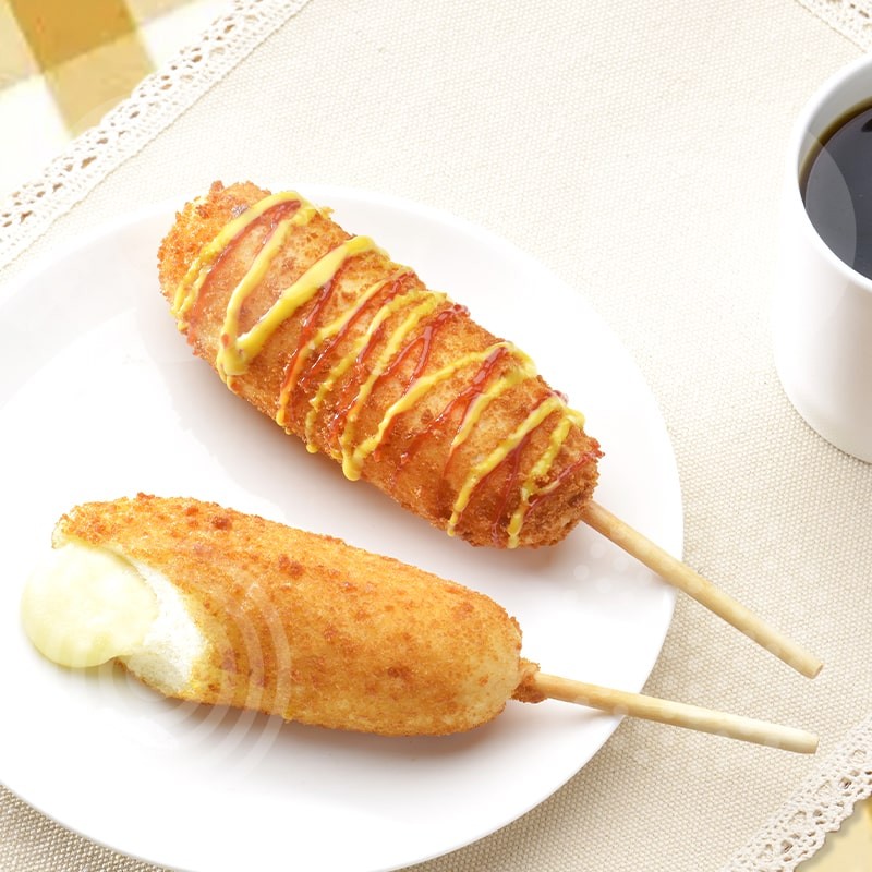 圃美多芝士热狗棒240g3支韩国网红食品特色小吃营养早餐微波即食