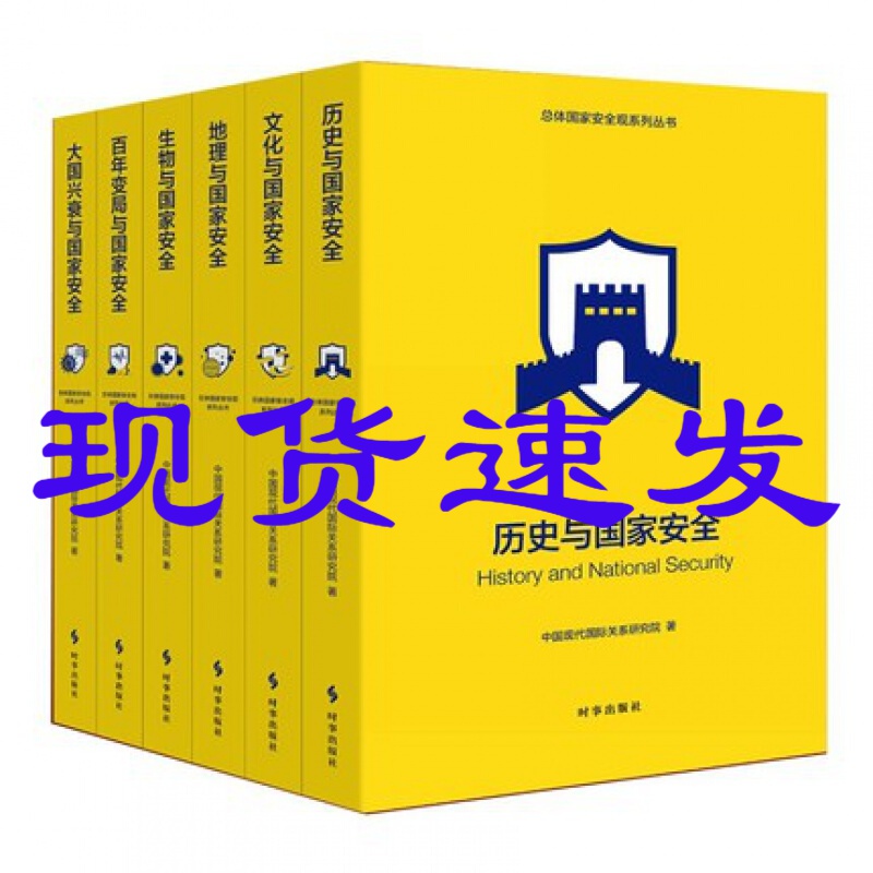正版 全6册 总体国家安全观系列丛书 全景式 大视野