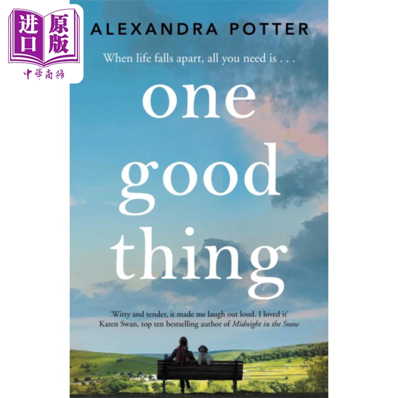 一件好事 英文原版 one good thing alexandra potter 爱情小说 畅销