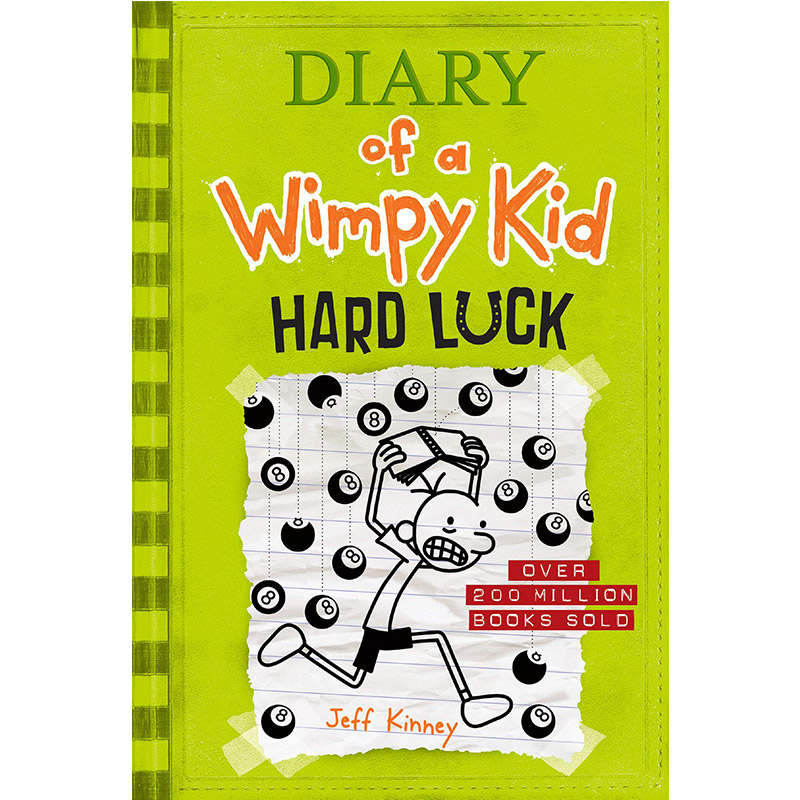 英文小屁孩日记8diary of a wimpy kid#8 桥梁章节书 插图童书文学