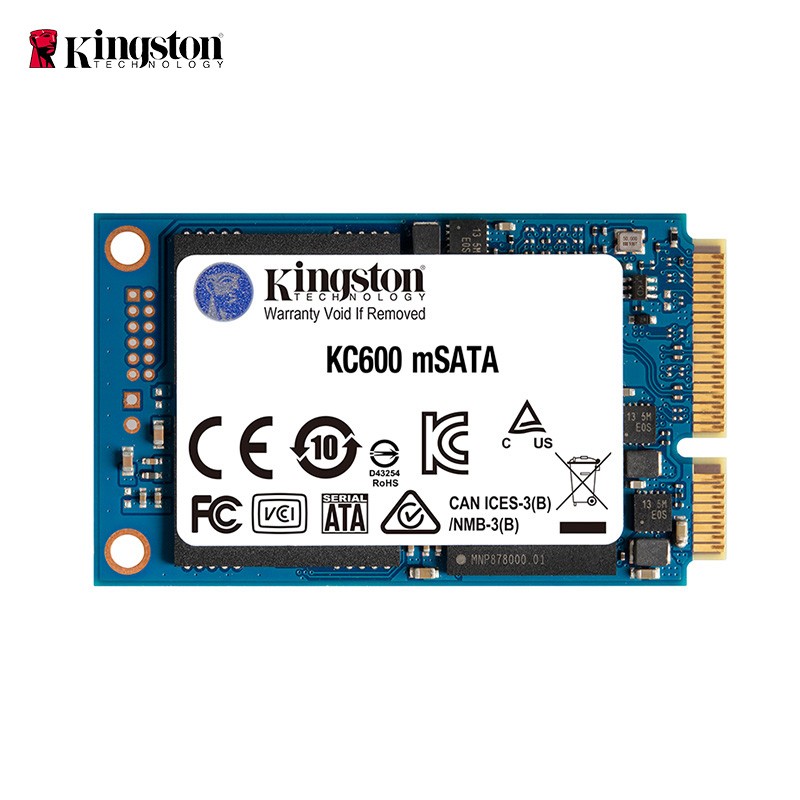金士顿（Kingston）512GB SSD固态硬盘 mSATA接口 KC600系列 读速高达550MB/s