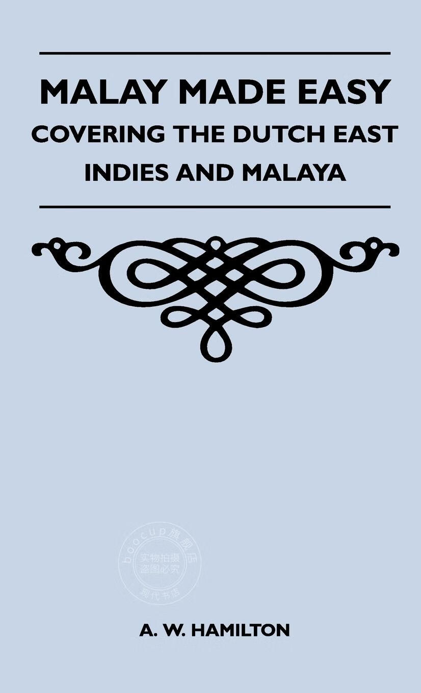 【2周达】【预售 按需印刷】malay made easy - covering the dutch