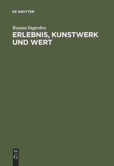 预订 erlebnis, kunstwerk und wert