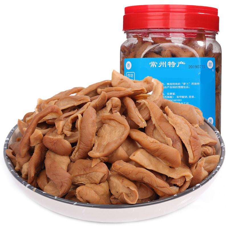 巢浩    常州五香罗波干特产罗波干自制农家下饭菜咸菜