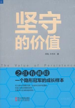 坚守的价值之江有机硅一个冠军的成长样本9787213045042