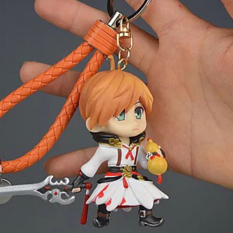 书包挂件可爱萌王者荣耀周边钥匙扣书包挂饰挂件公仔人物模型英雄李白