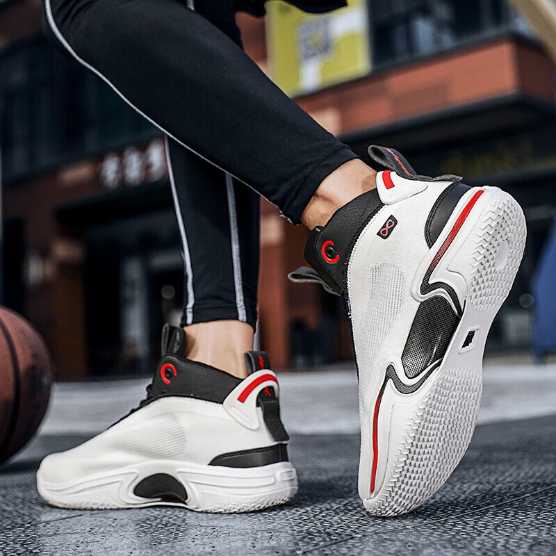 智乐眯aj36郭艾伦篮球鞋男2022夏季新款透气防滑缓震科技户外场地 白