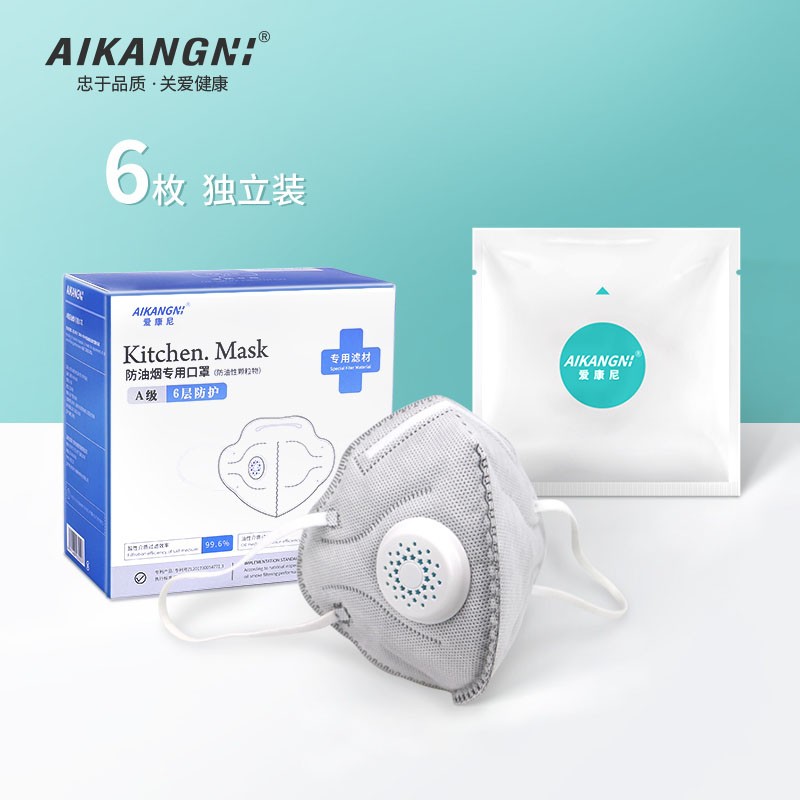 爱康尼口罩：价格走势稳中下降，防油烟效果一流