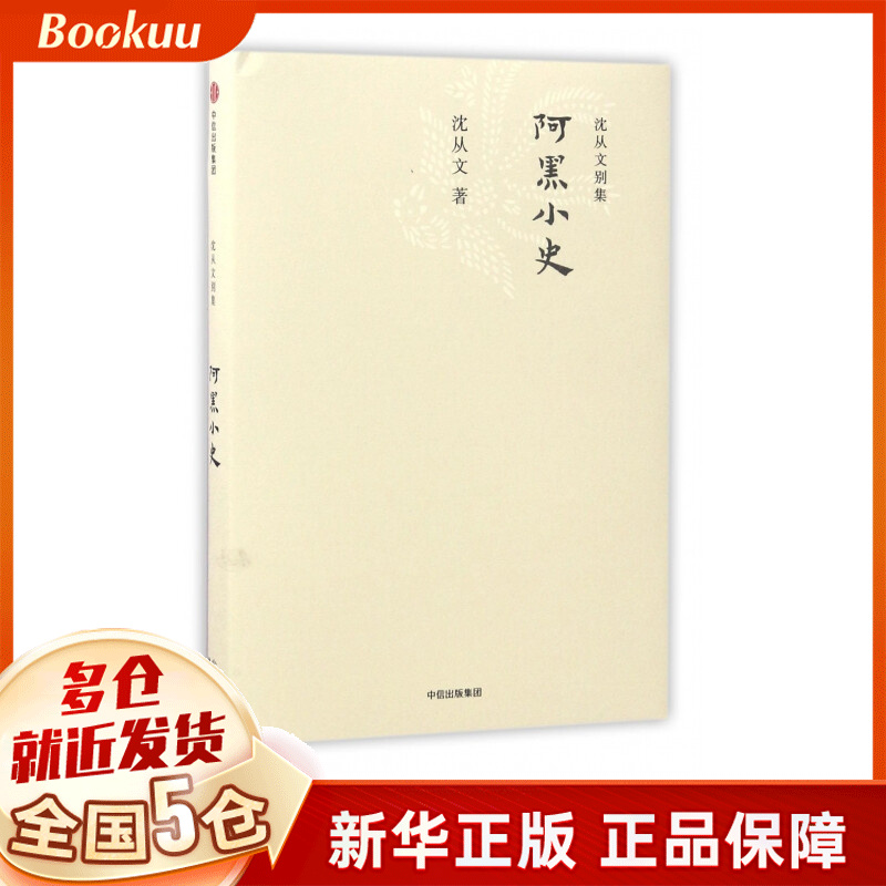 阿黑小史(精)/沈从文别集