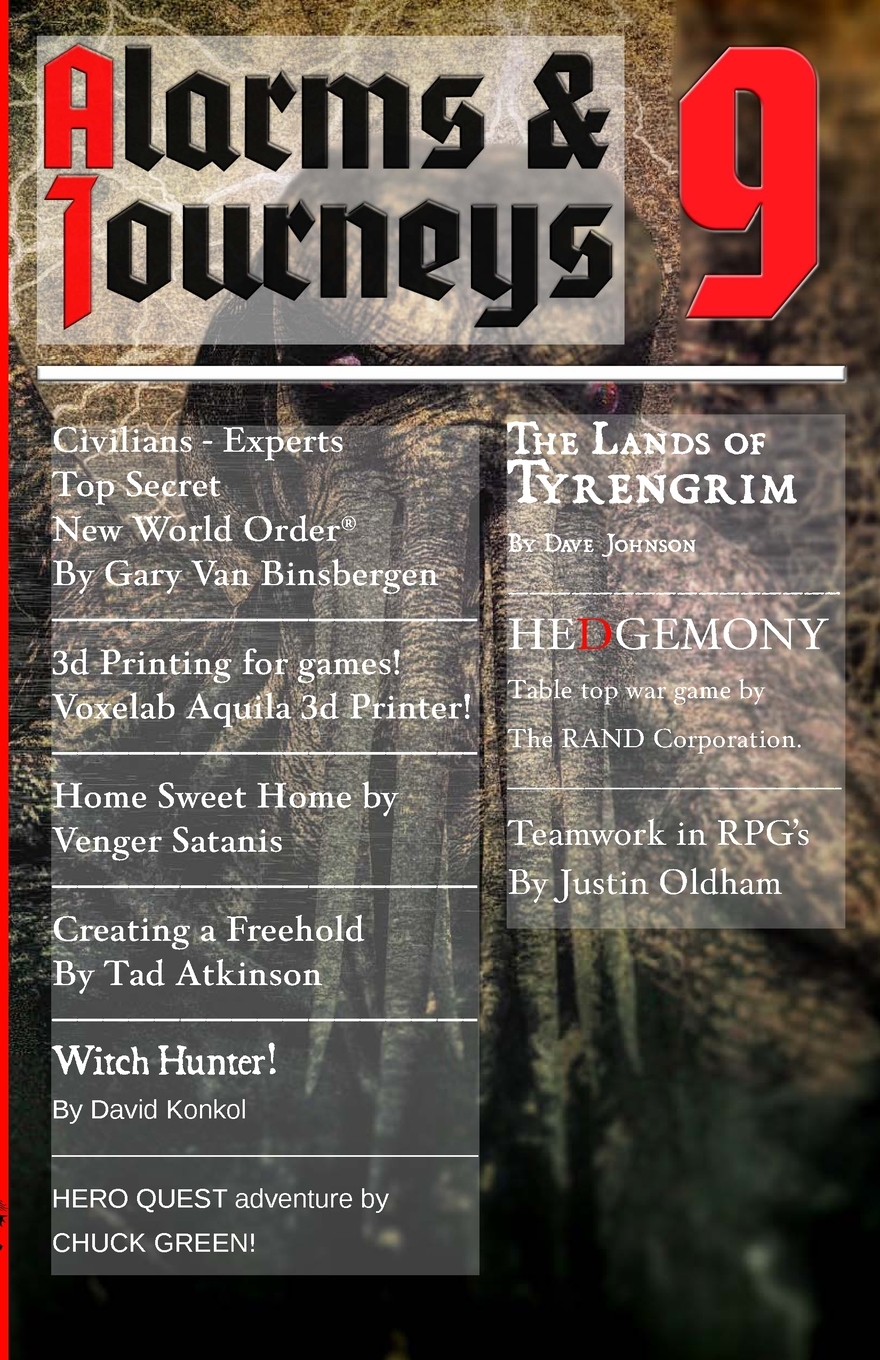 预售 按需印刷alarms & journeys magazine 9