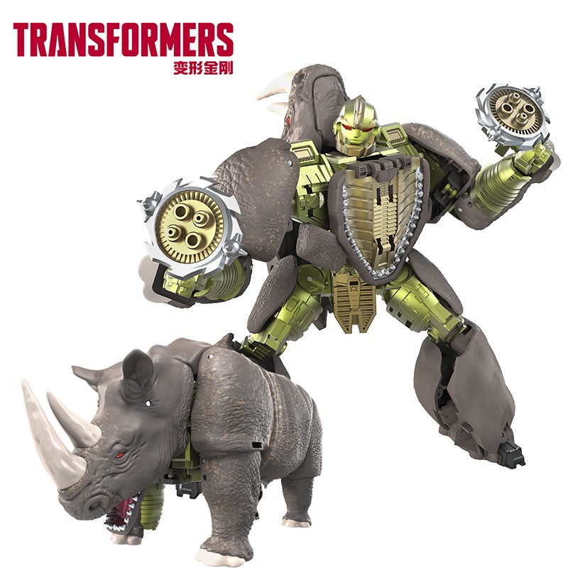 变形金刚儿童男孩玩具车模型变形手办生日礼物王国航行家级犀牛勇士F0695属于什么档次？