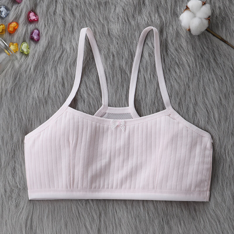 歌莱兔女孩内衣 12岁以上 发育期女童内衣小背心初中发育期小学生10