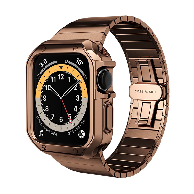 君自名iwatch9表带s9金属applewatch8苹果手表带iwatchse钢带s8不锈钢
