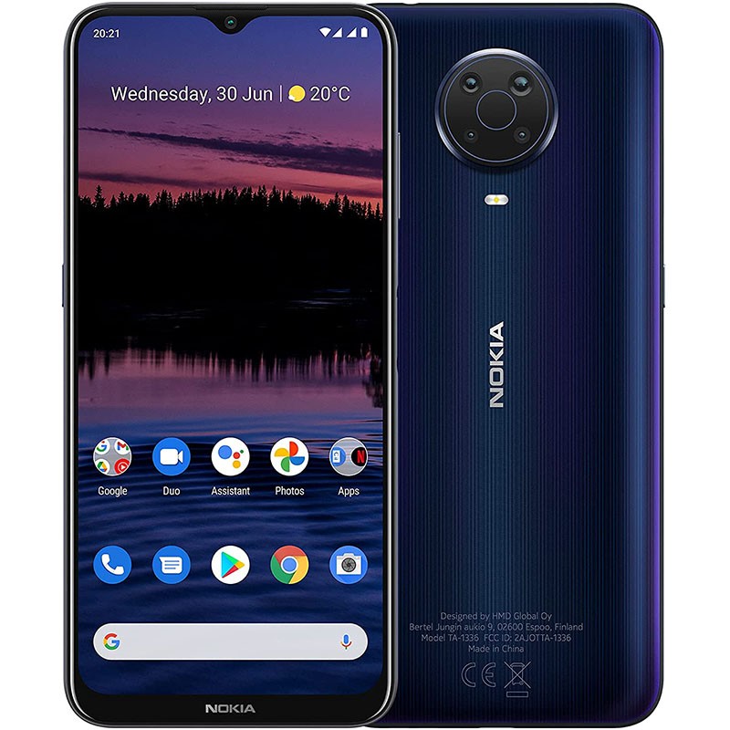 诺基亚nokiag20智能手机4128gb652英寸双卡2021年新款黑色
