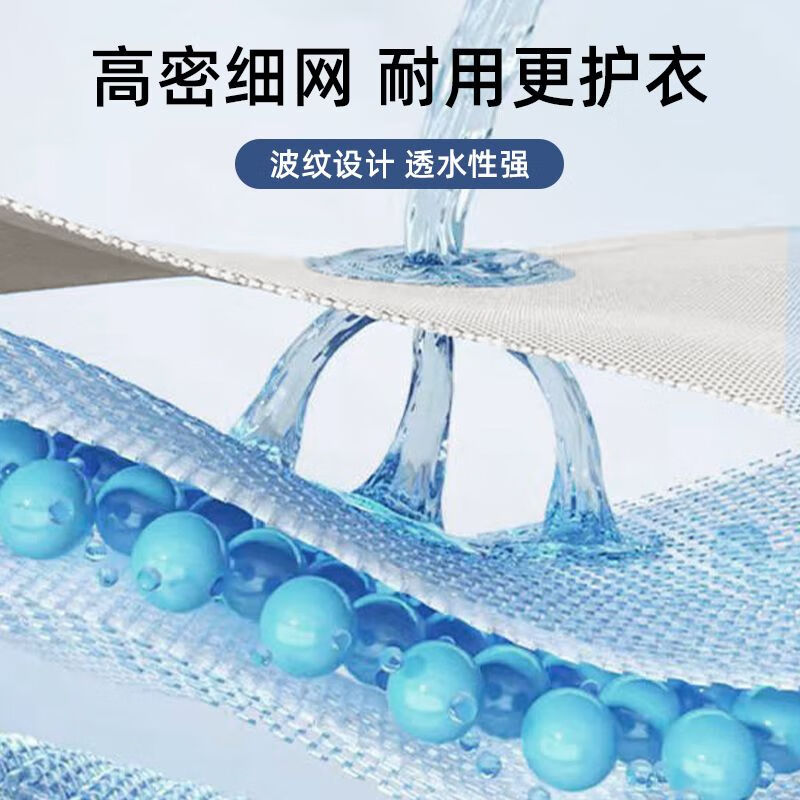PWDDH德国洗衣袋防变形洗衣机专用内衣文胸毛衣羊毛衫滚筒过滤网兜 【6件套】全家福90%家庭的选择