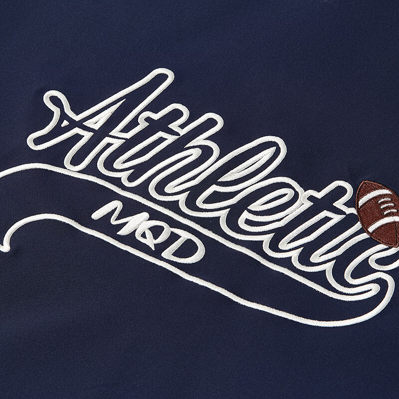 MQD童装男大童24春潮酷休闲百搭风衣 藏青 140