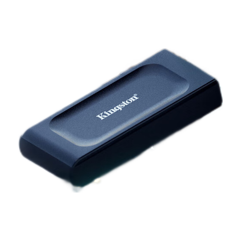 金士顿（Kingston）移动硬盘固态Type-C USB3.2 大容量（PSSD）迷你硬盘高速传输 XS1000 1000G即1TB USB接口