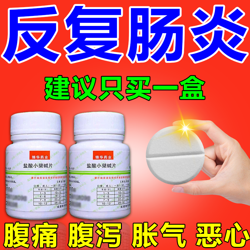 腹泻腹痛 慢性肠炎 肠胃调理药 1盒装【主图视觉特效 仅供参考】