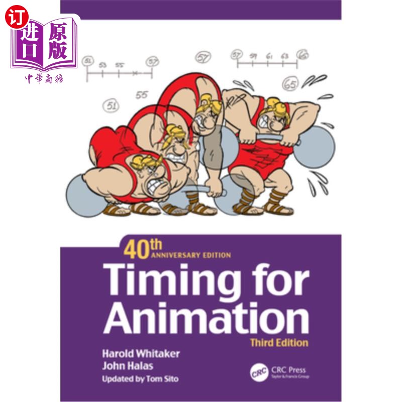 海外直订timing for animation, 40th anniversary edition 动画时代