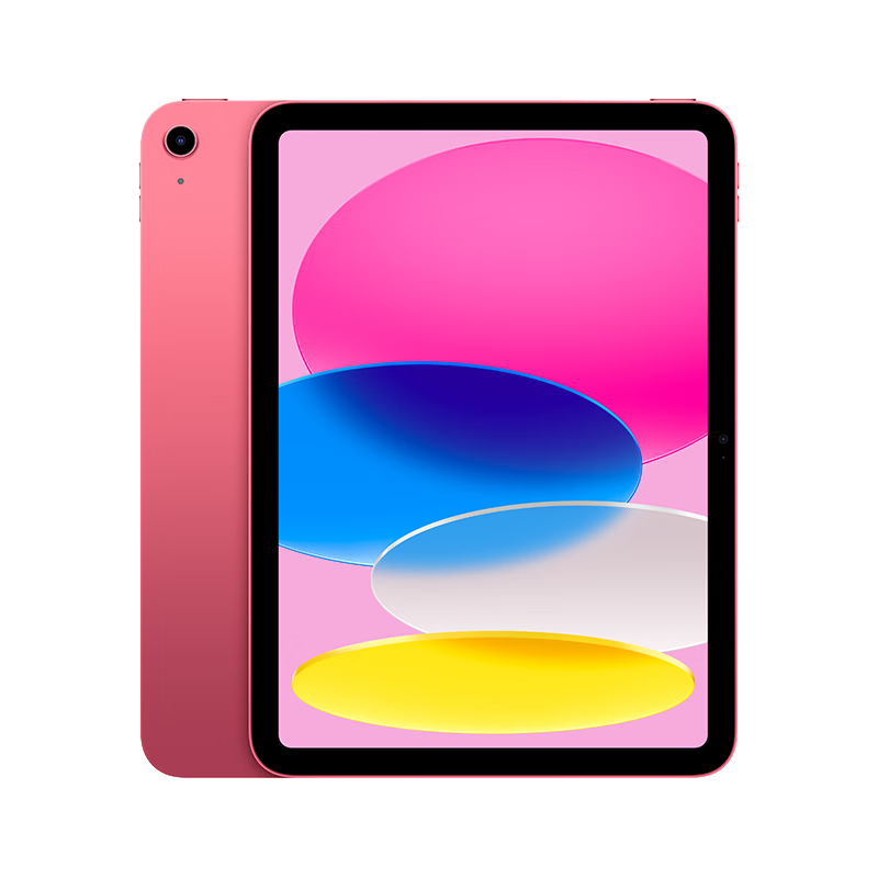 Apple/苹果 iPad(第 10 代)10.9英寸平板电脑 2022年款(256GB WLAN版/学习办公娱乐/MPQC3CH/A)粉色