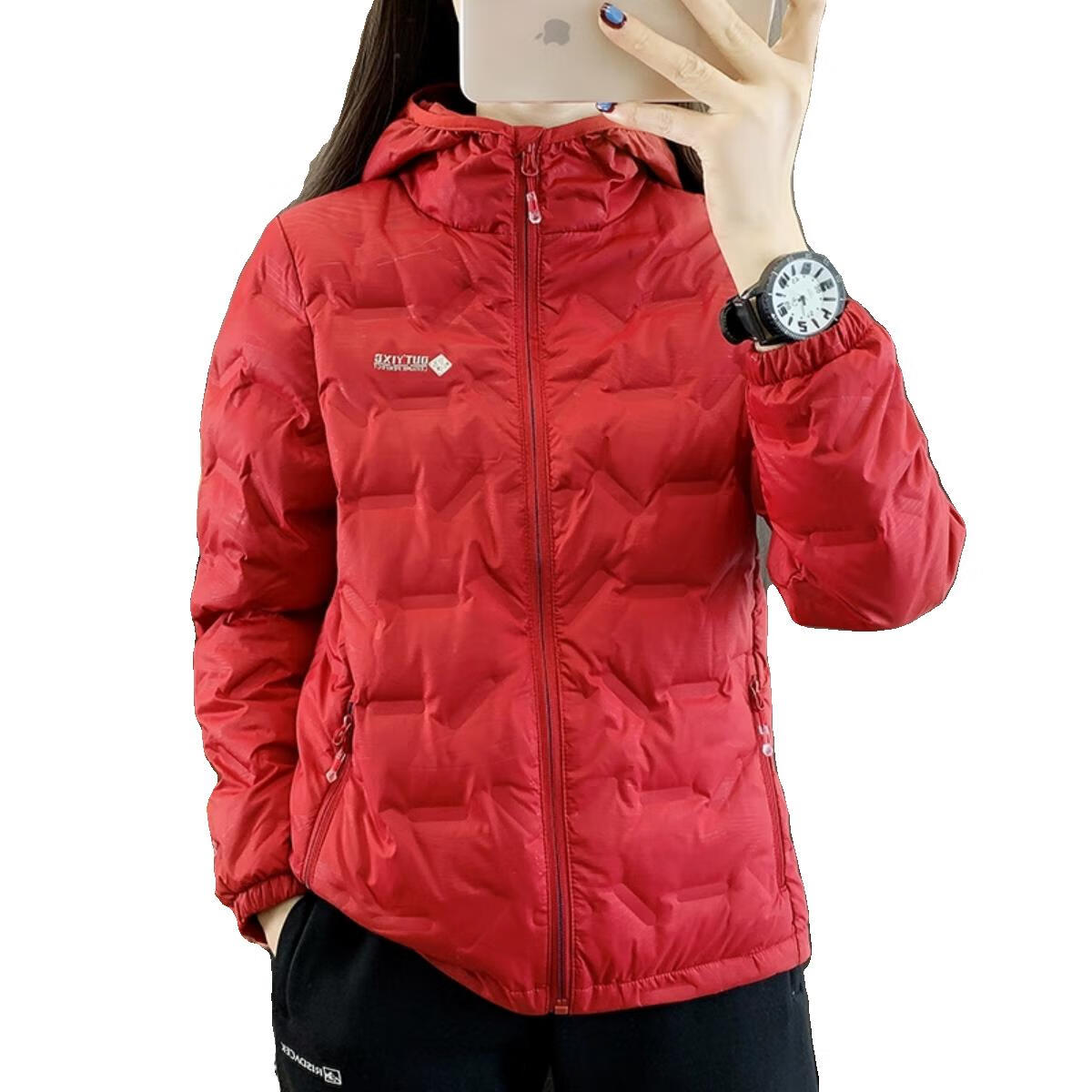 泰起新款轻薄羽绒服女2026新款连帽灰鸭绒秋冬季小个子外套女款羽绒衣 黑色男 5XL