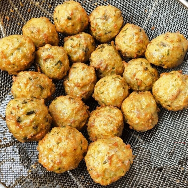 宜享健康500g苏北特产肉元丸子狮子头熟食红烧清蒸肉圆新鲜猪肉丸子