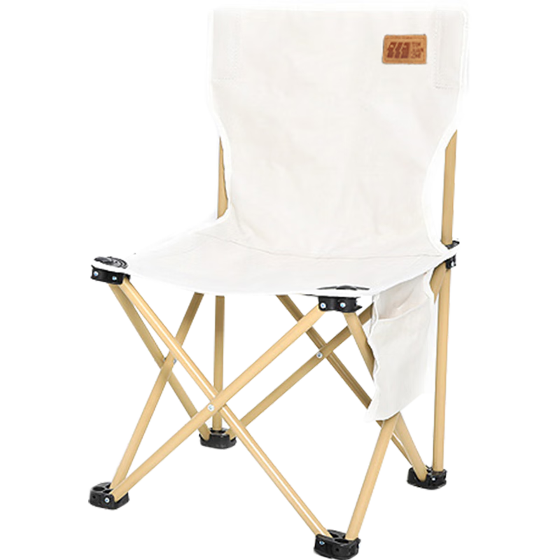 探险者（TAN XIAN ZHE） 户外折叠椅便携垂钓野餐椅靠背露营写生沙滩椅马扎凳垂钓鱼椅 加固升级特大号-升级皮质logo