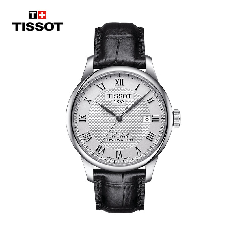 天梭(tissot)瑞士手表 力洛克系列 机械男士手表 瑞士手表 t006.407.