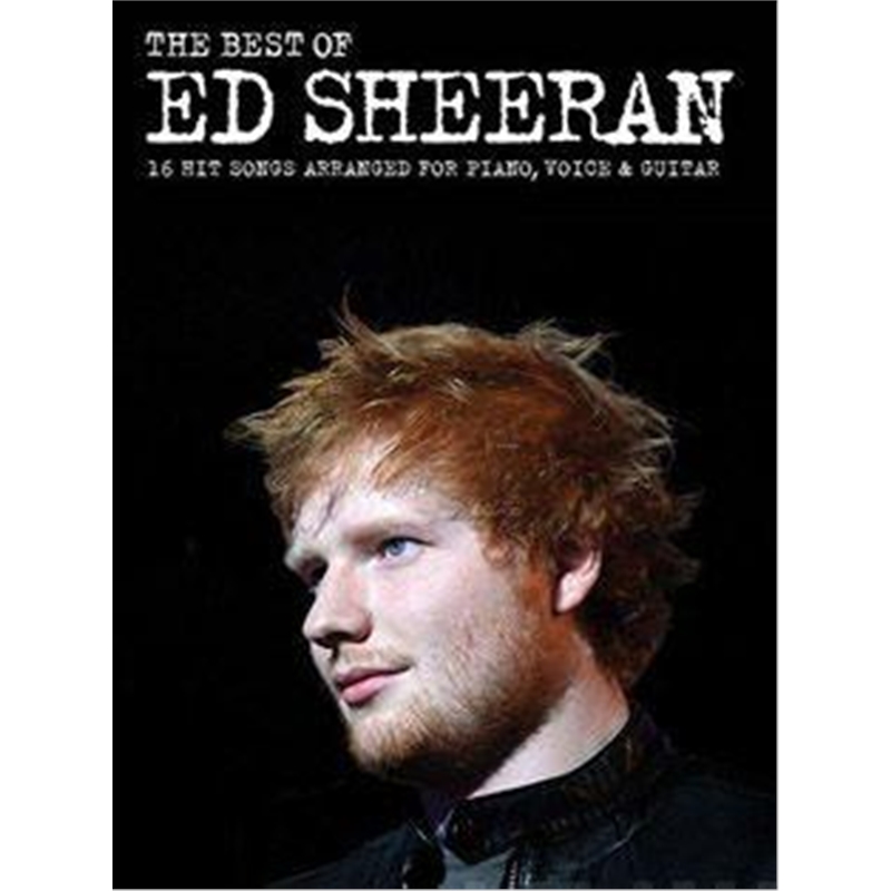 预订the best of ed sheeran:16 hit songs arranged for