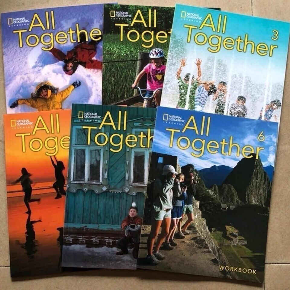 现货美国alltogether加练习册 