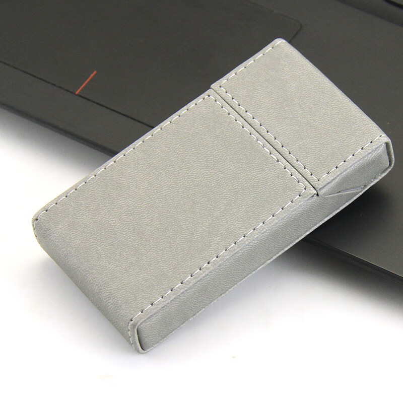 橙央整包翻盖细烟长款支装烟盒皮质男女式创意个性皮革超薄烟夹礼品