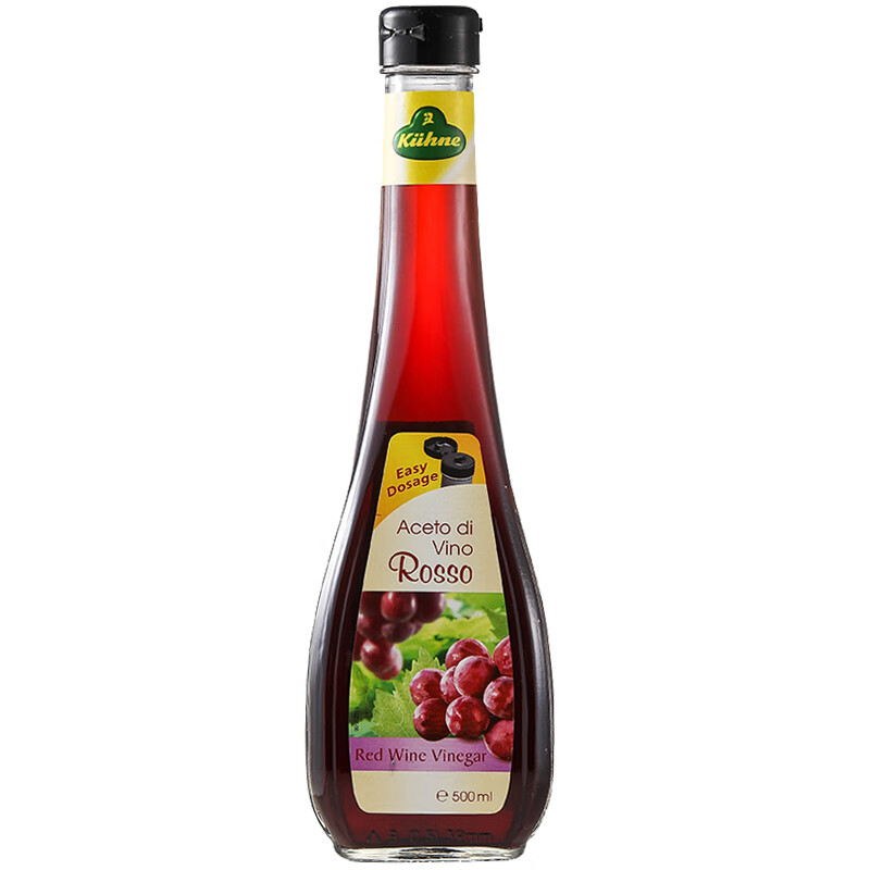 冠利(kuhne) 德国原装进口 冠利红酒醋 红葡萄酒醋 沙拉中西餐调味500