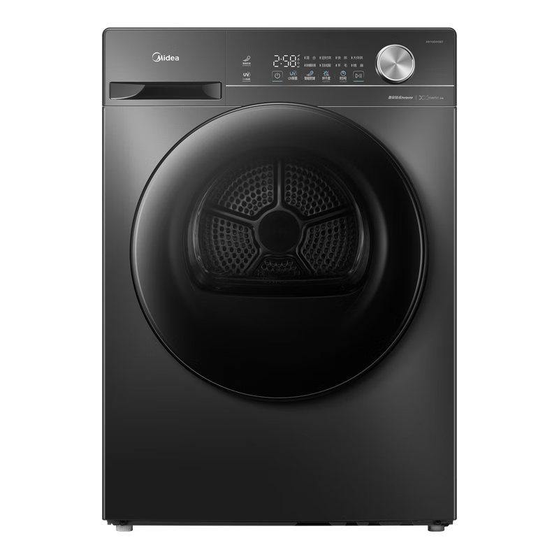 美的（Midea）热泵烘干机10KG 变频 除菌除螨 五层毛屑过滤 超薄大筒径 MH100VH36T 以旧换新 京东自营