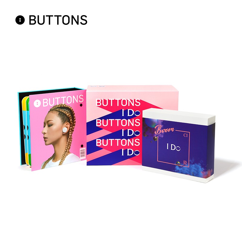 buttons × i do 联名礼盒 礼物蓝牙真无线运动耳机双耳入耳式通用