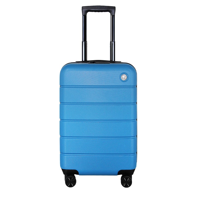 oceania roo/大洋洲袋鼠轻便竖纹拉杆箱 蓝色 20寸