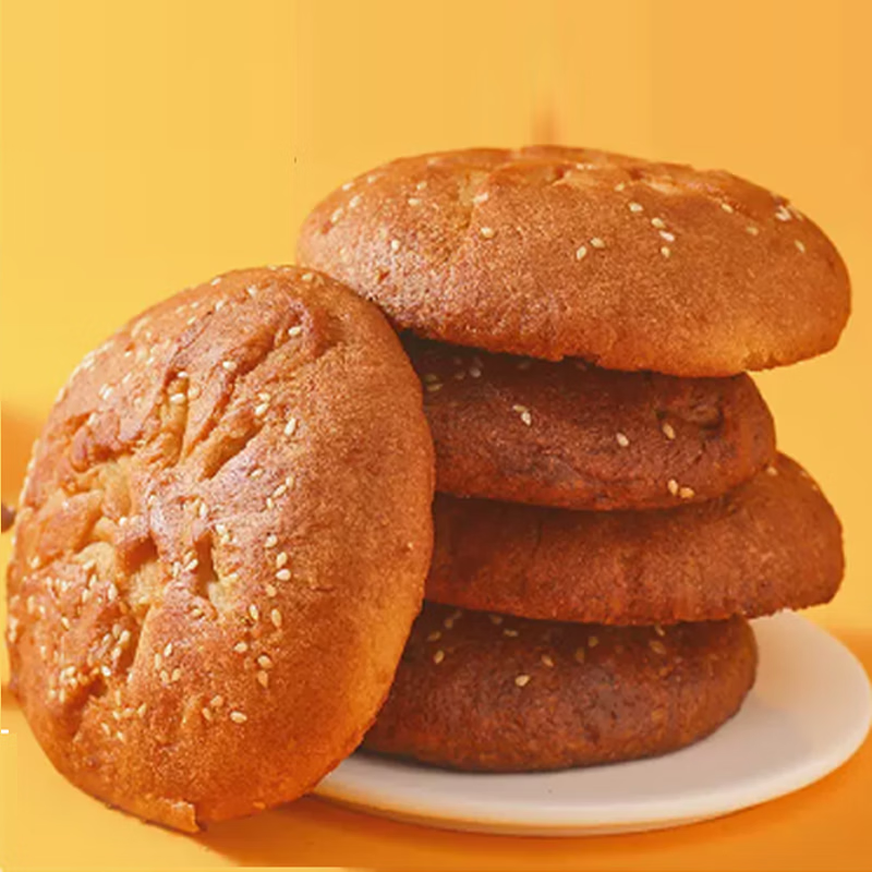 雁门郡 德福园 应县混糖月饼 口感清香软糯 礼盒装传统手工制作山西