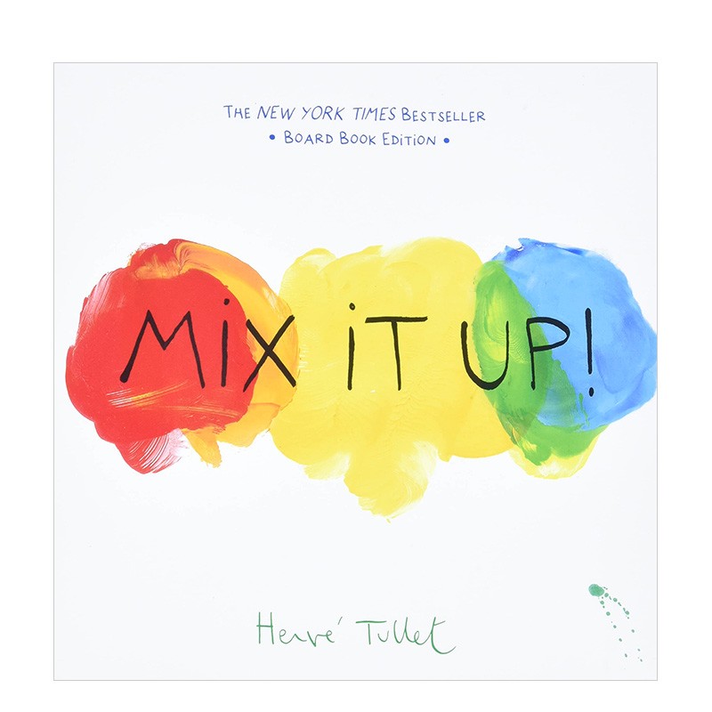 【Herve Tullet】变变变！Mix It Up!3-6岁儿童互动游戏想象启蒙趣味纸板英文善本图书 mobi格式下载