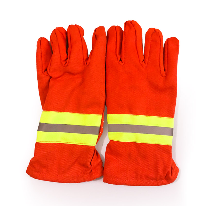 仁聚益97隔热手套防滑手套长胶手套防火防护手套阻燃防火隔热逃生手套