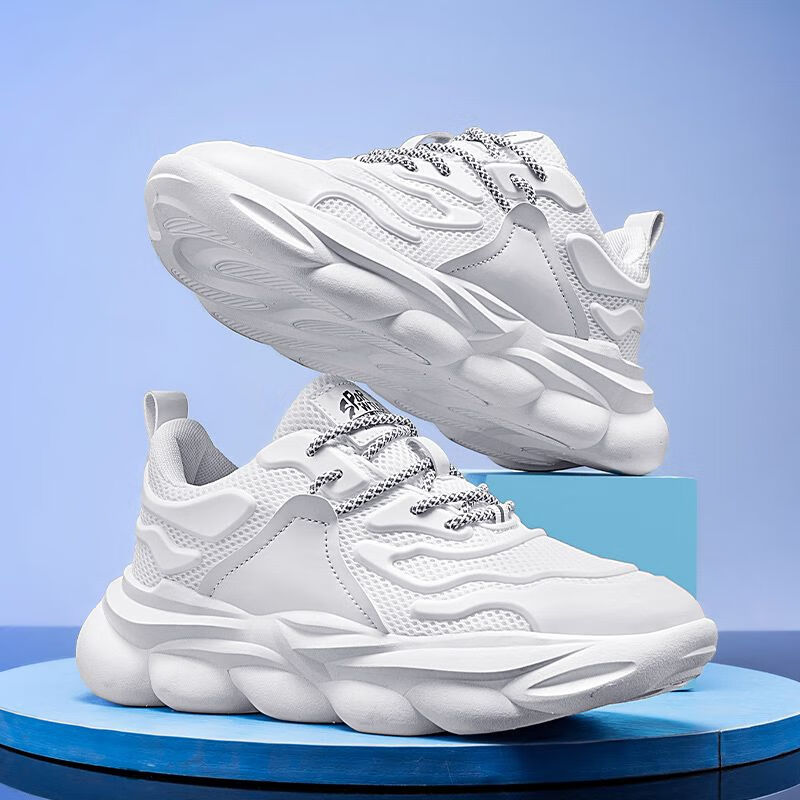 丘绚运动鞋特大号超大码加肥加大男鞋男鞋2023新款夏季透气老爹男款休