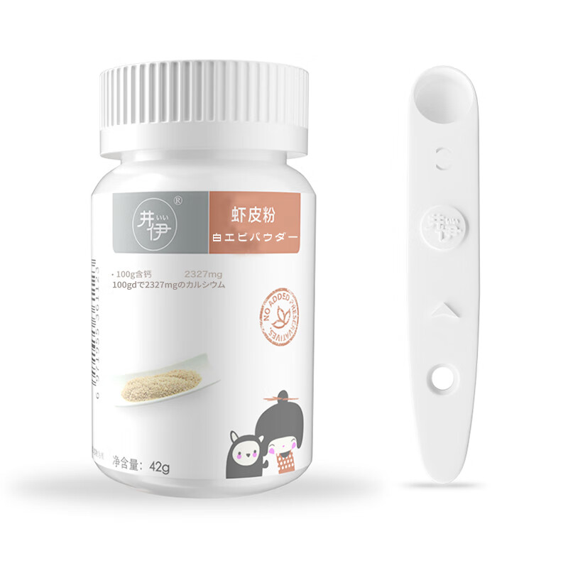 井伊虾皮粉淡干调味天然调味提鲜拌饭料42g/瓶