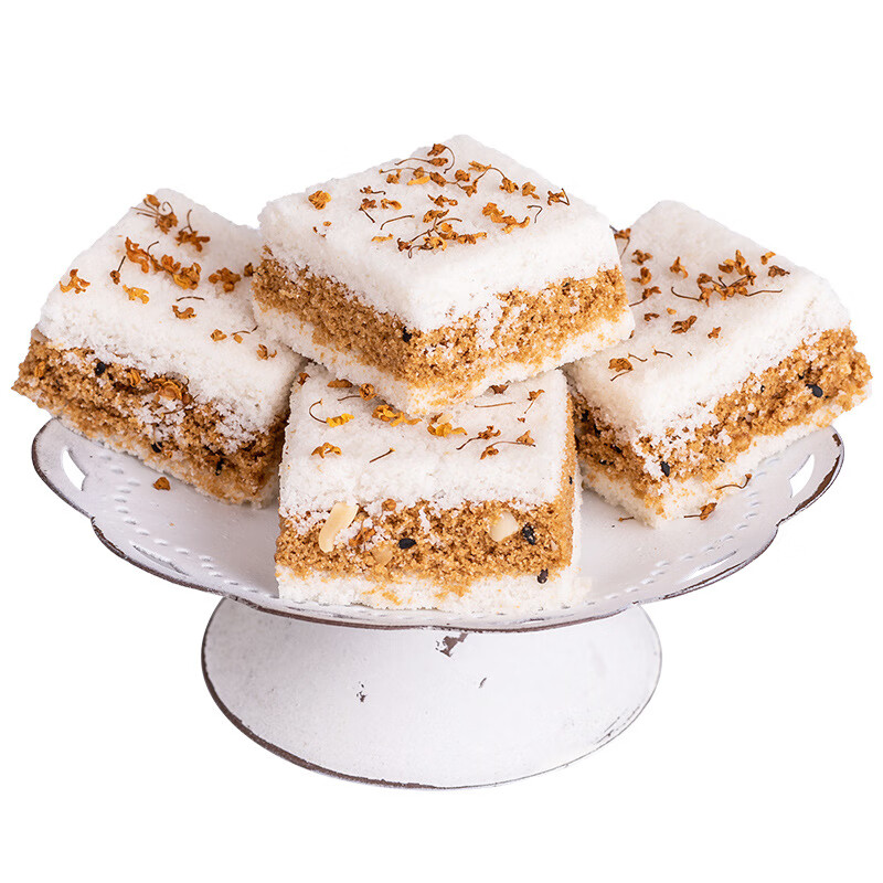 吴玉源 桂花糕 250g/袋 传统手工小吃 休闲零食 怀旧糯米糕 夹心米糕