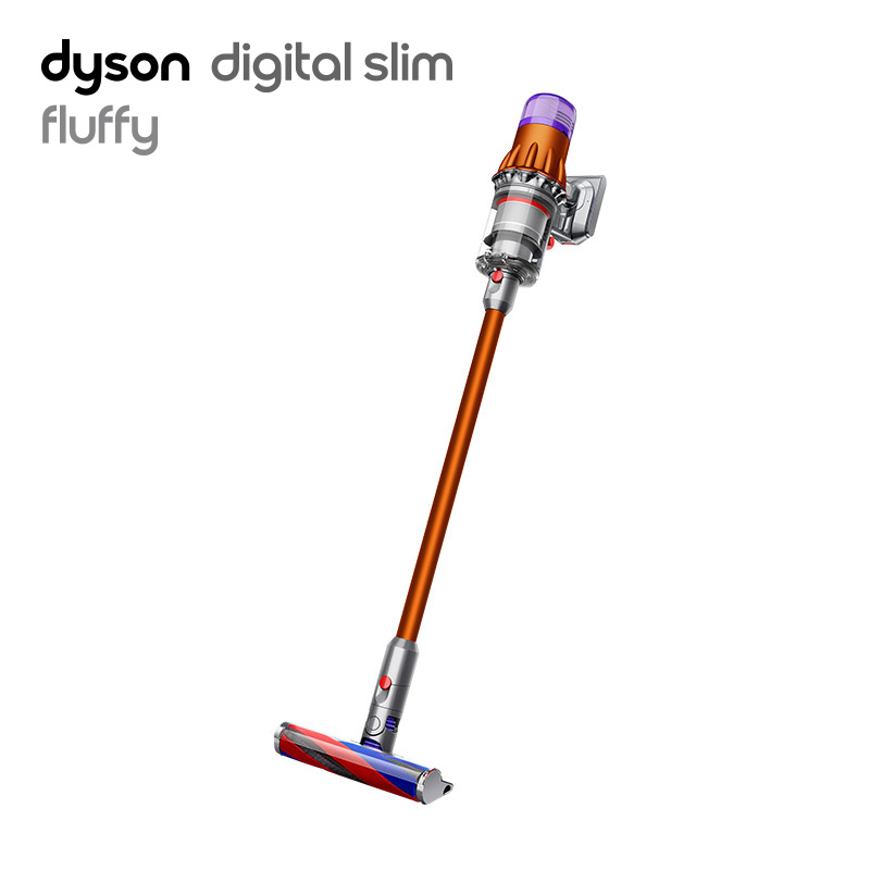 戴森Dyson(V10轻量版)Digital Slim Fluffy无线吸尘器 手持 家用 大吸力 除螨