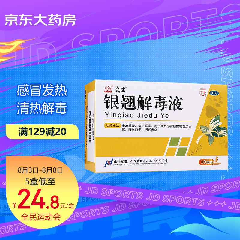 感冒用药价格走势及推荐-选择优质众生品牌银翘解毒液