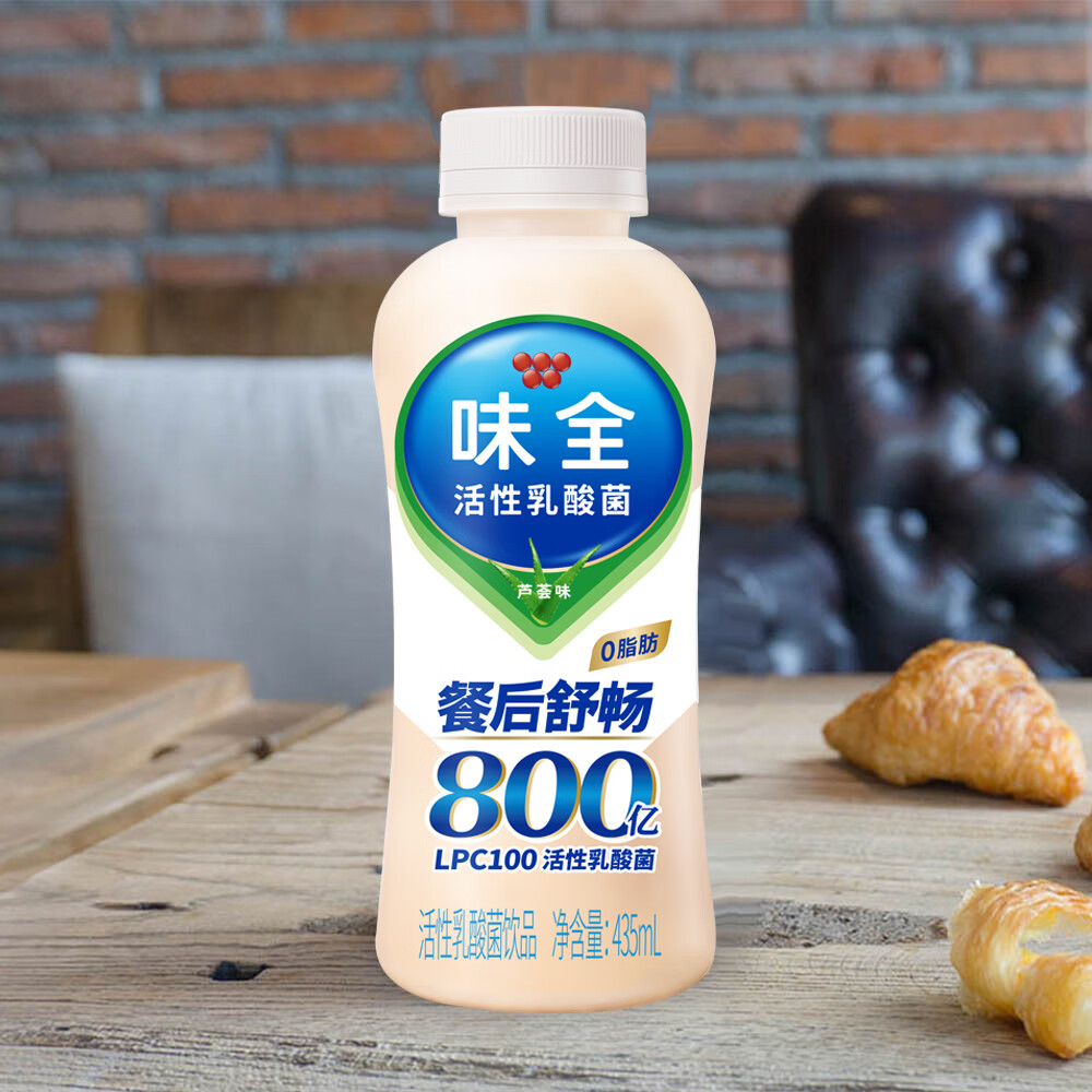 味全活性乳酸菌饮品 芦荟435ml*12